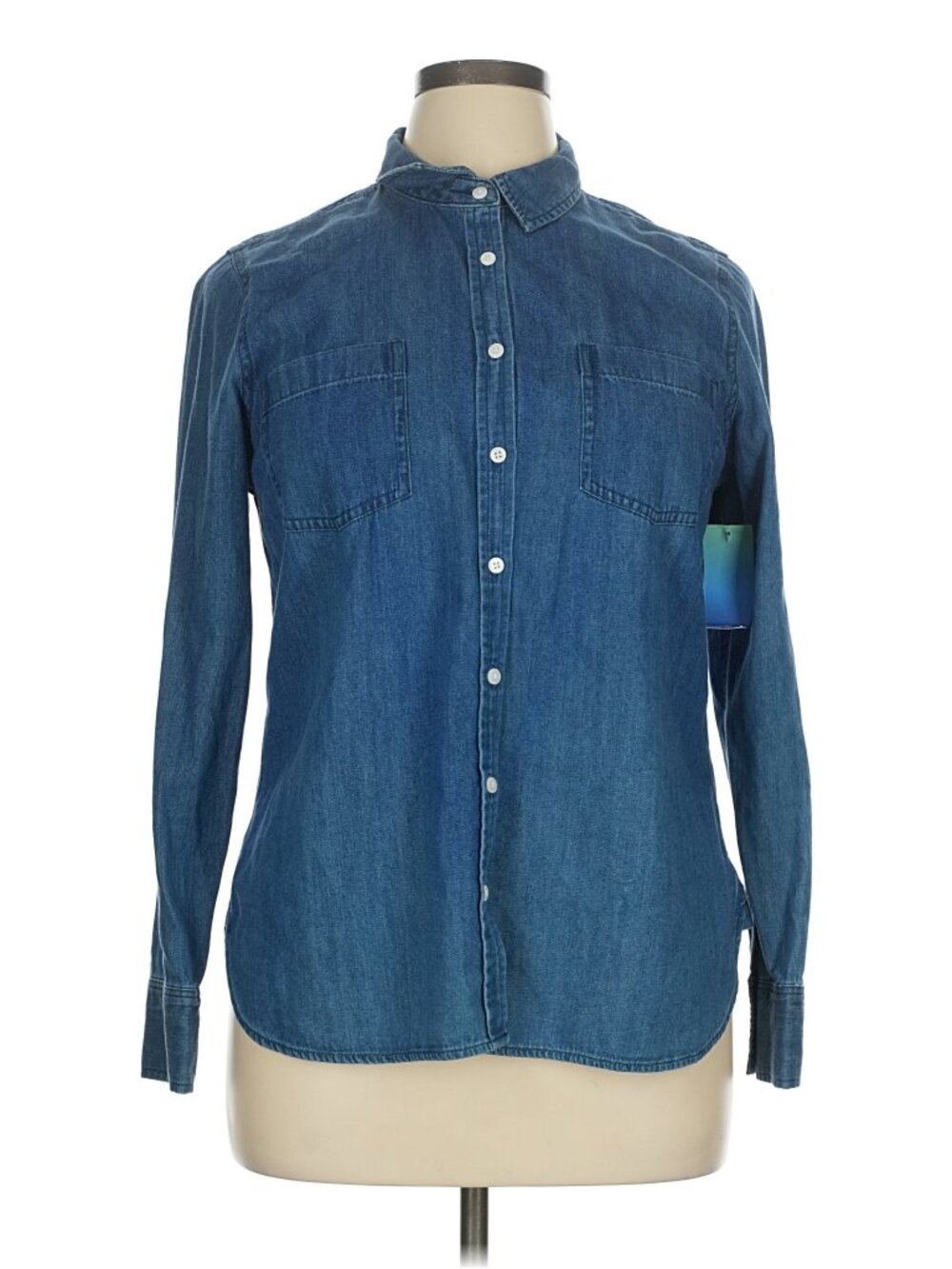 Denim Button Down Shirt